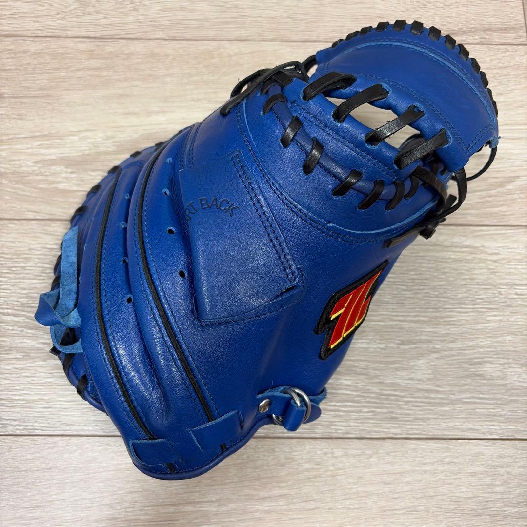 ZETT 軟式キャッチャーミット　片付け済み　ビンテージ