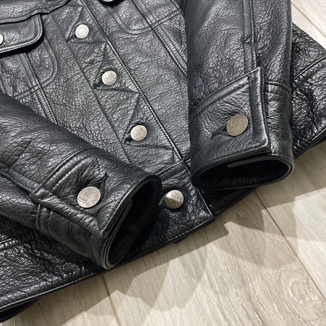 Lee RIDERS 本革 レザージャケット ライダースジャケット S 101J