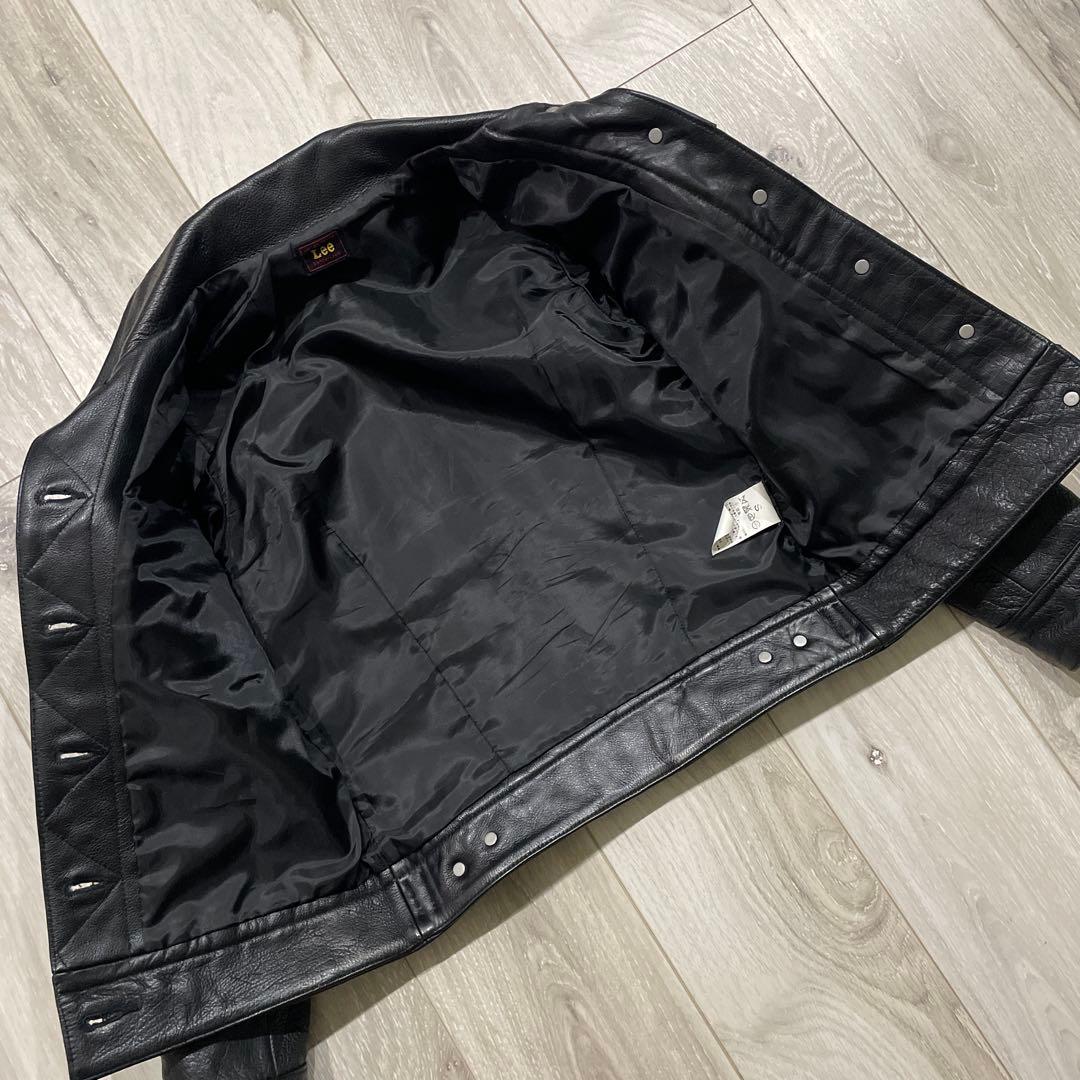 Lee RIDERS 本革 レザージャケット ライダースジャケット S 101J