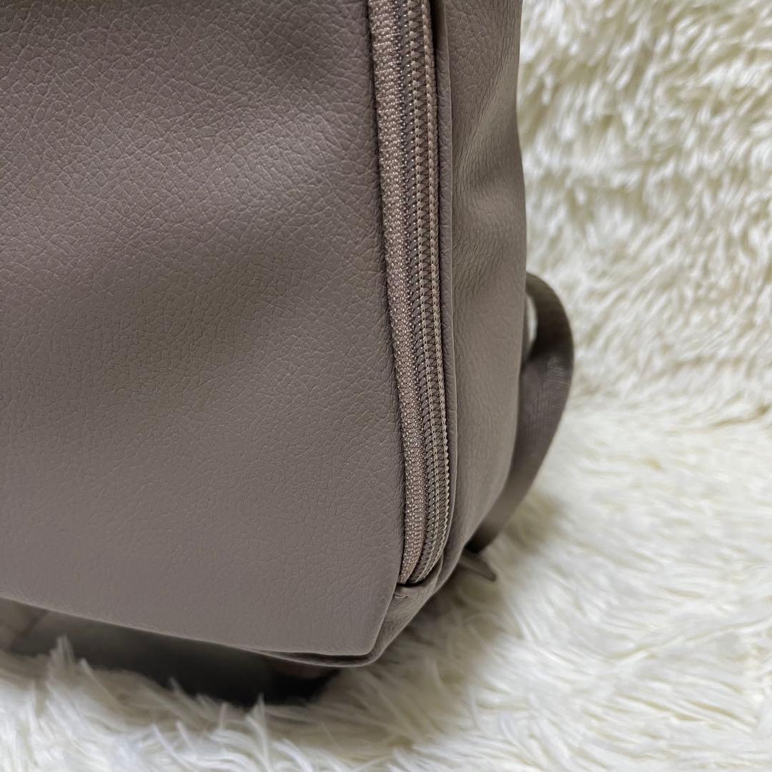 【美品】ace. ビジネスバッグ スリファム グレージュ