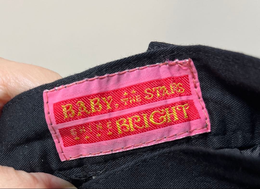 懐古ロリィタ baby スカラップスカート ブラック