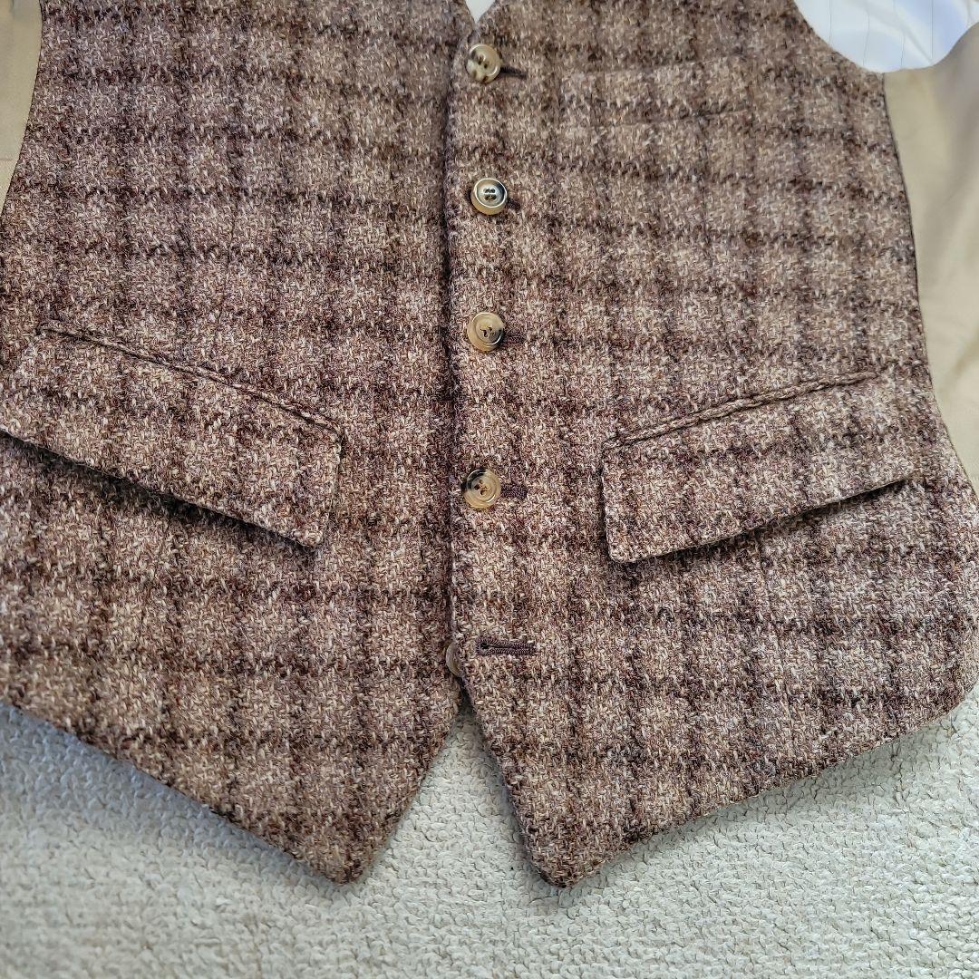 Yves Saint Laurent チェック柄ベスト