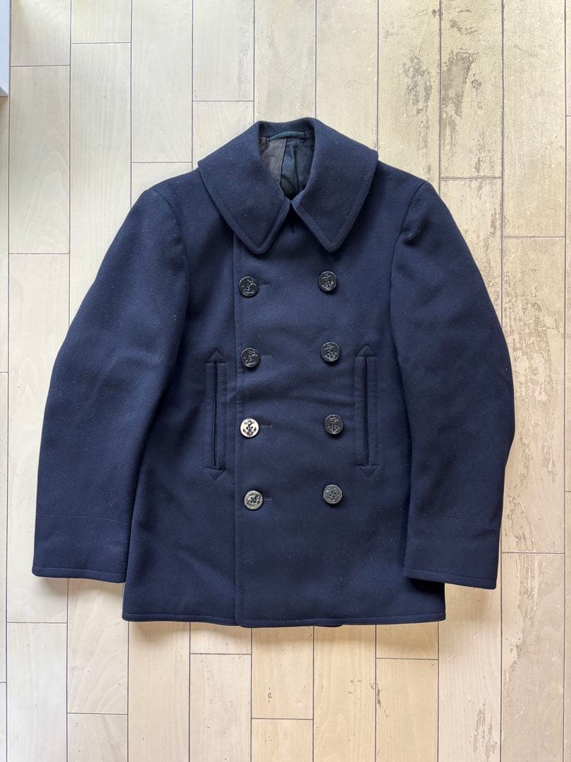 40s ピーコート　pcoat usnavy