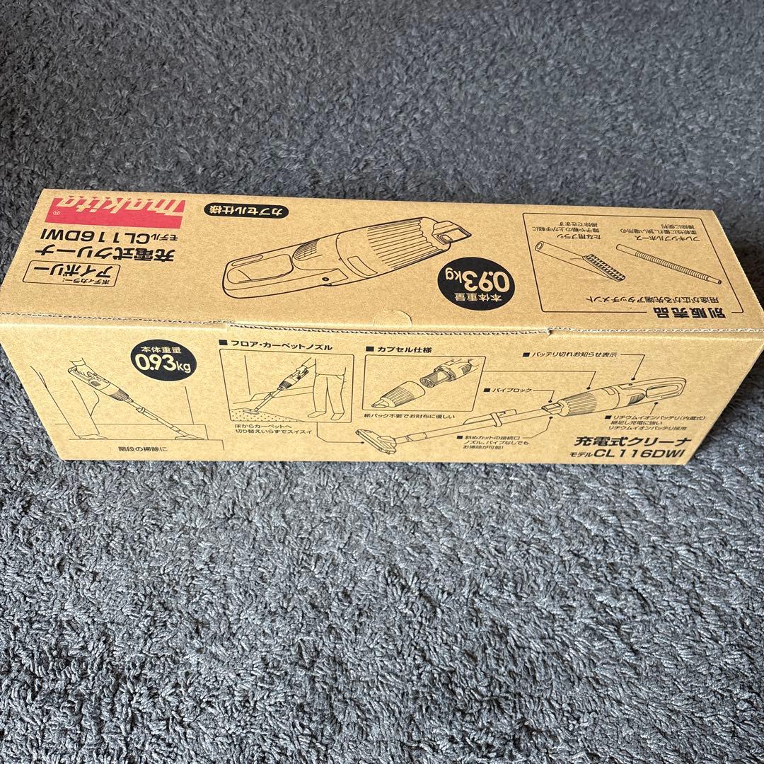 マキタ 充電式クリーナー CL116DWI 本体