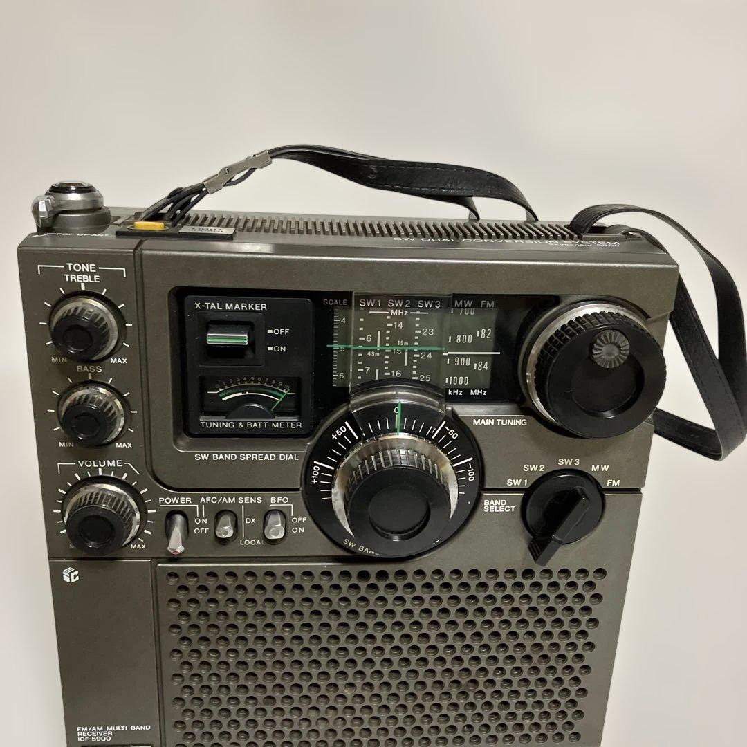 ソニーＢＣＬラジオ スカイセンサー　　　　　５９００　　完動品