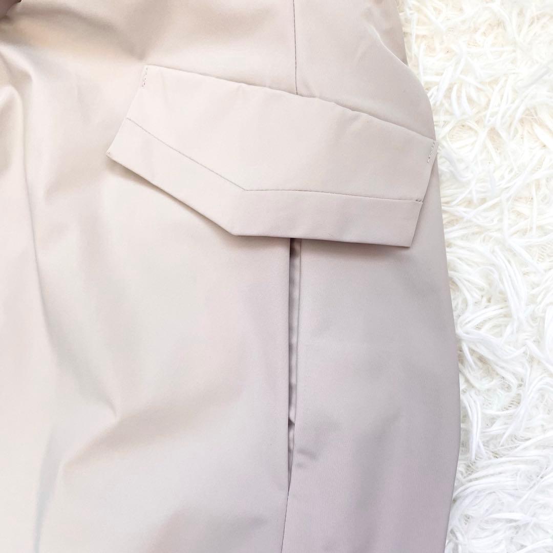 バニラ☆フォクシー ひざ丈ワンピース フレア 金ボタン ノースリーブ 40