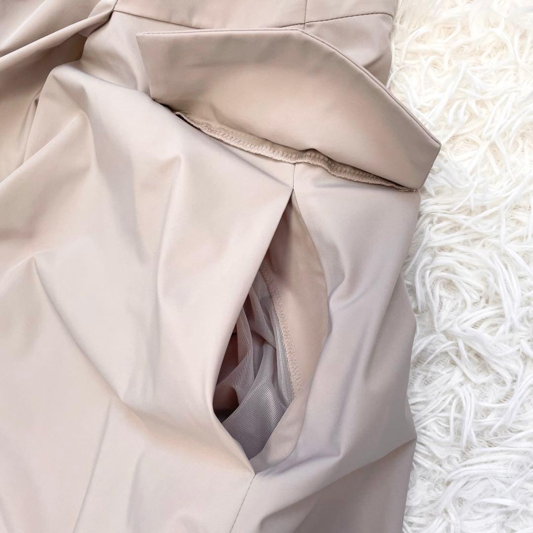 バニラ☆フォクシー ひざ丈ワンピース フレア 金ボタン ノースリーブ 40