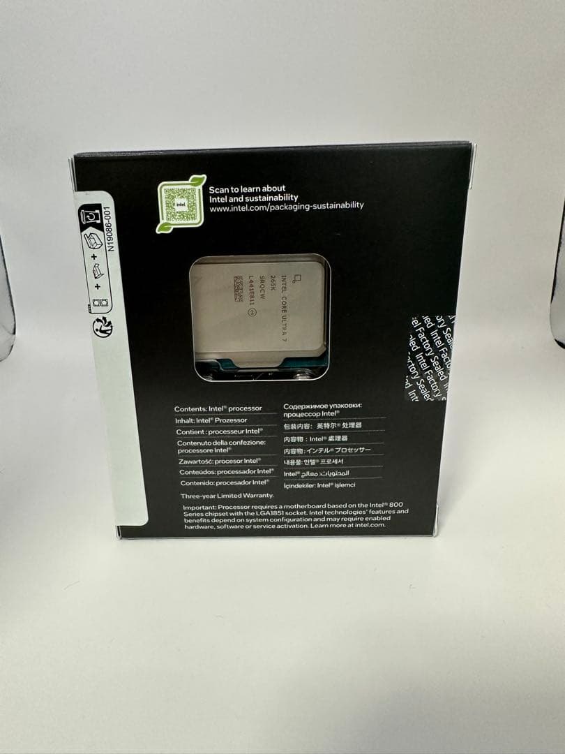 新品　Intel インテル Core Ultra 7 265K コア:20