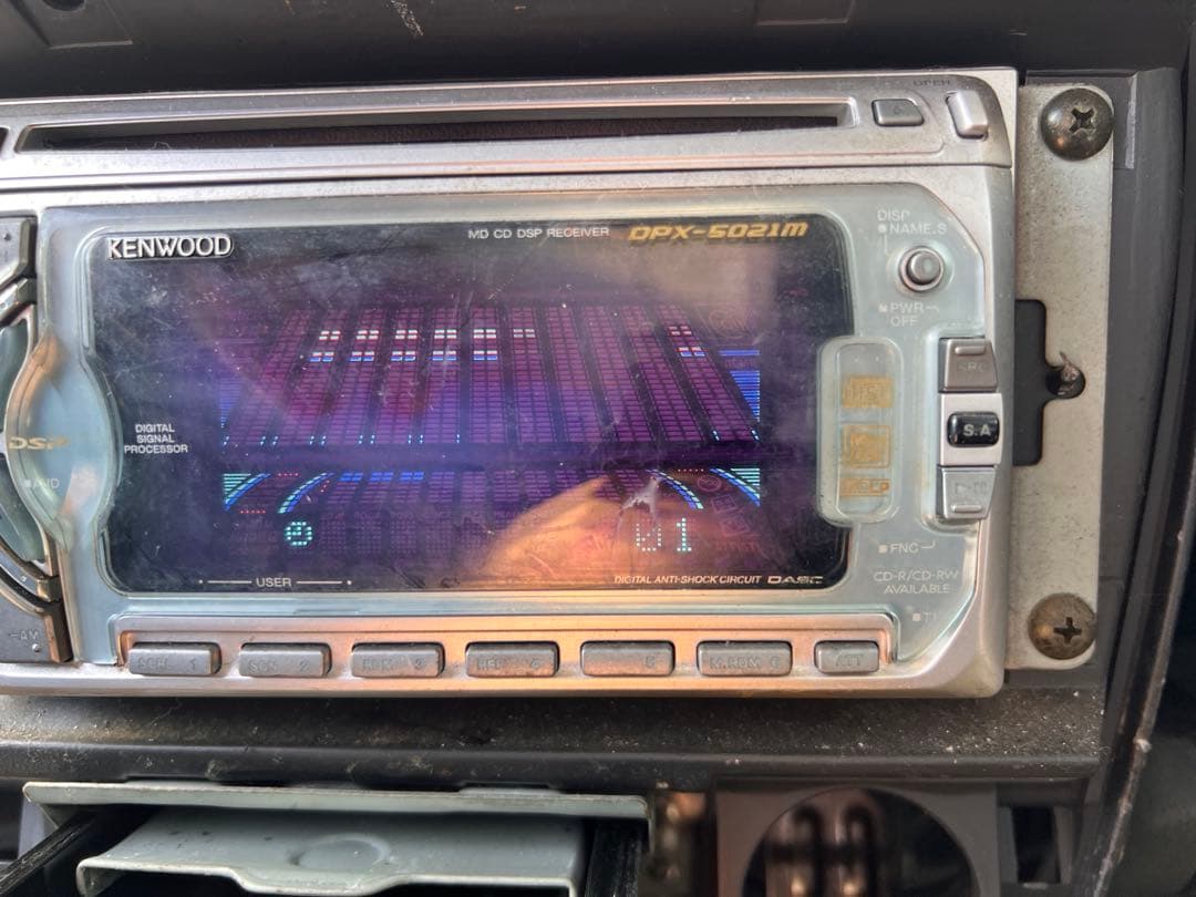 KENWOOD DPX-5021M ヘッドユニット