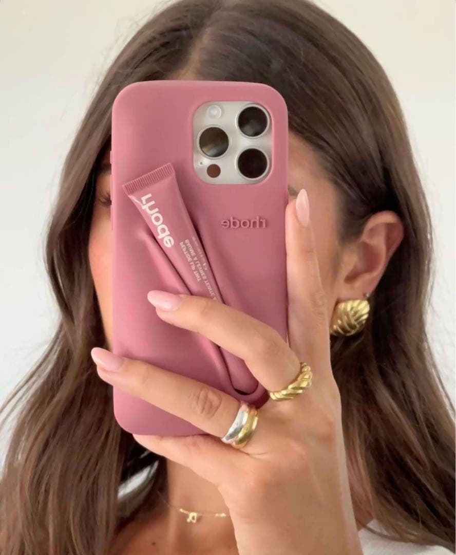 【全機種対応】rhode salty tanケースリップ付き