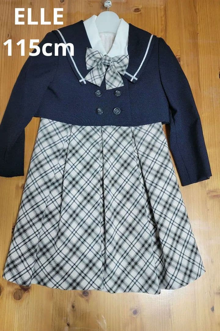 【美品】ELLE 女の子フォーマル 115cm　 卒業式 入学式