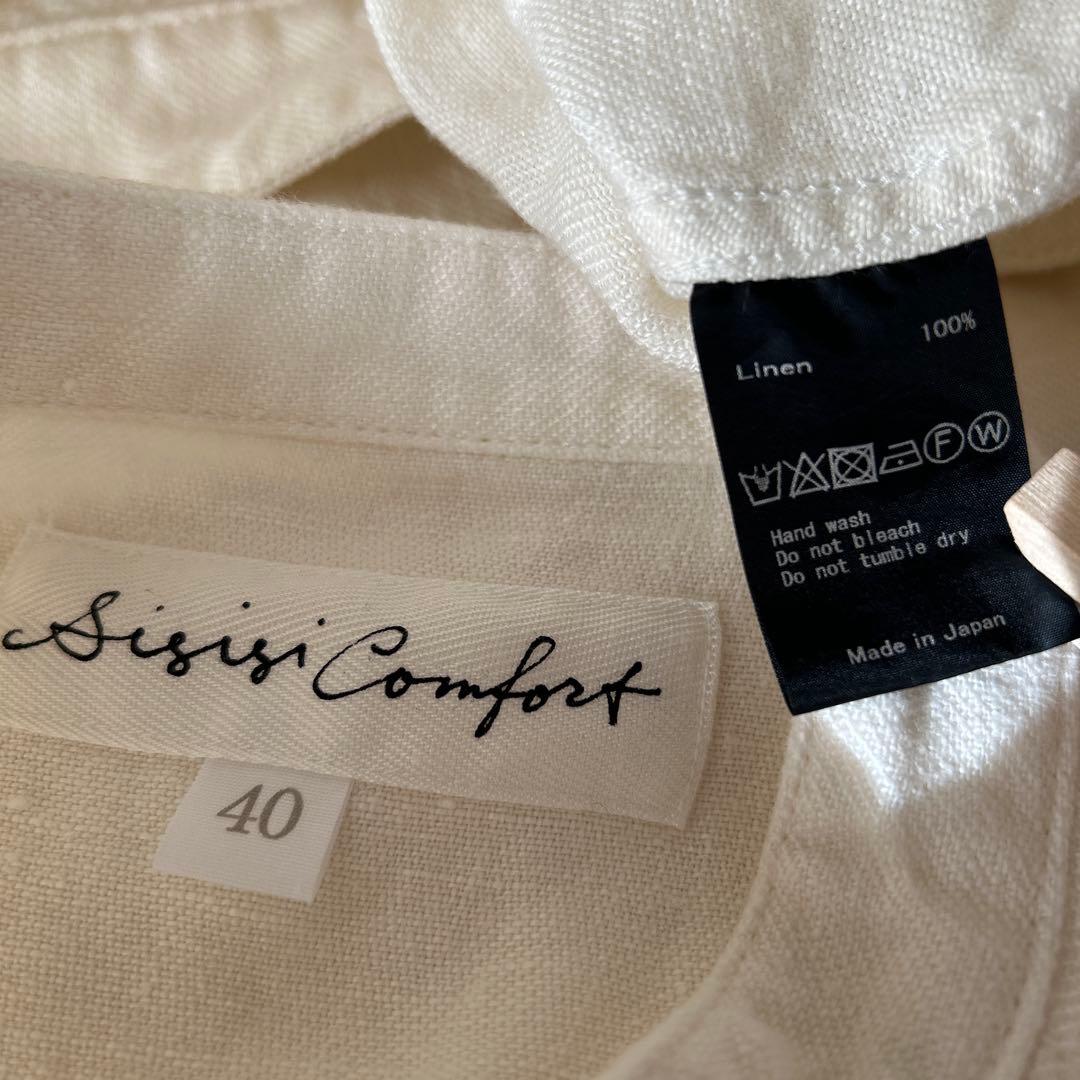 si-si-si comfortリネン　デニムジャケット