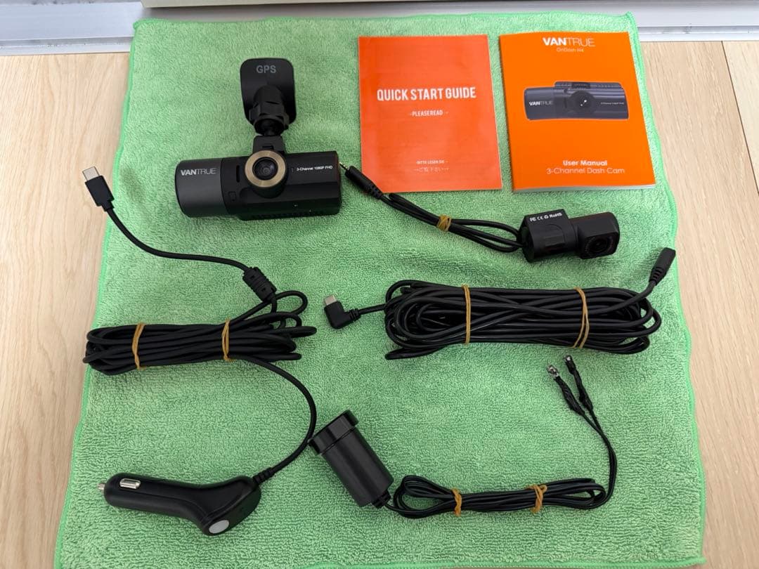Vantrue N4 3カメラドライブレコーダー
