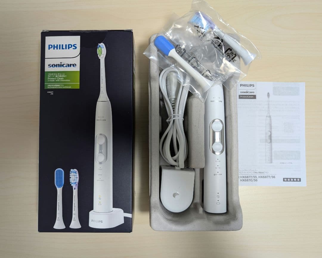 【美品】PHILIPS Sonicare HX6877/56 電動歯ブラシ本体