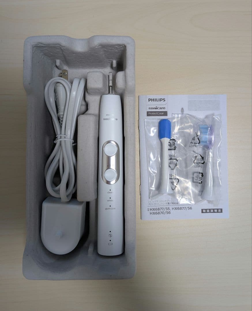 【美品】PHILIPS Sonicare HX6877/56 電動歯ブラシ本体