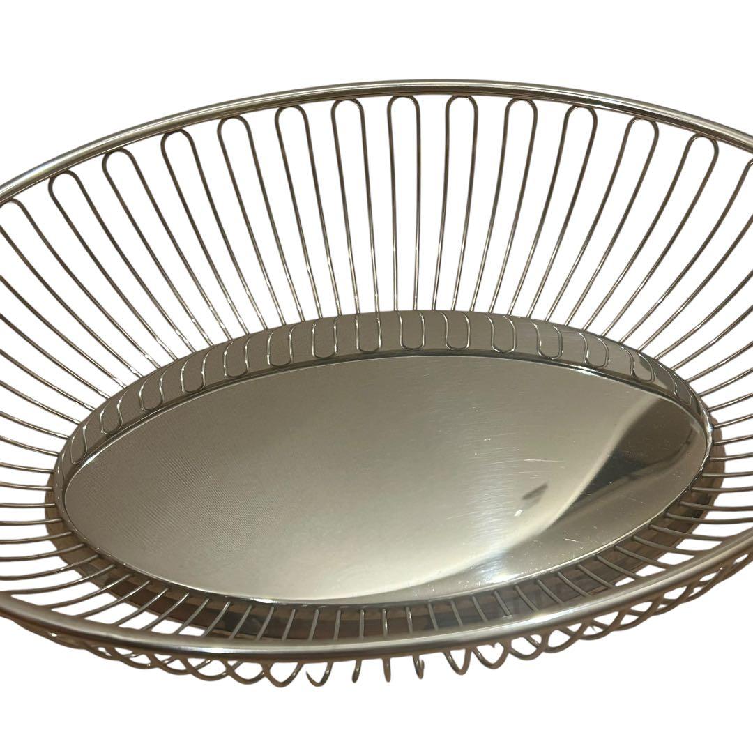 ALESSI ワイヤーバスケット　ステンレス　食洗機可能　インテリア雑貨