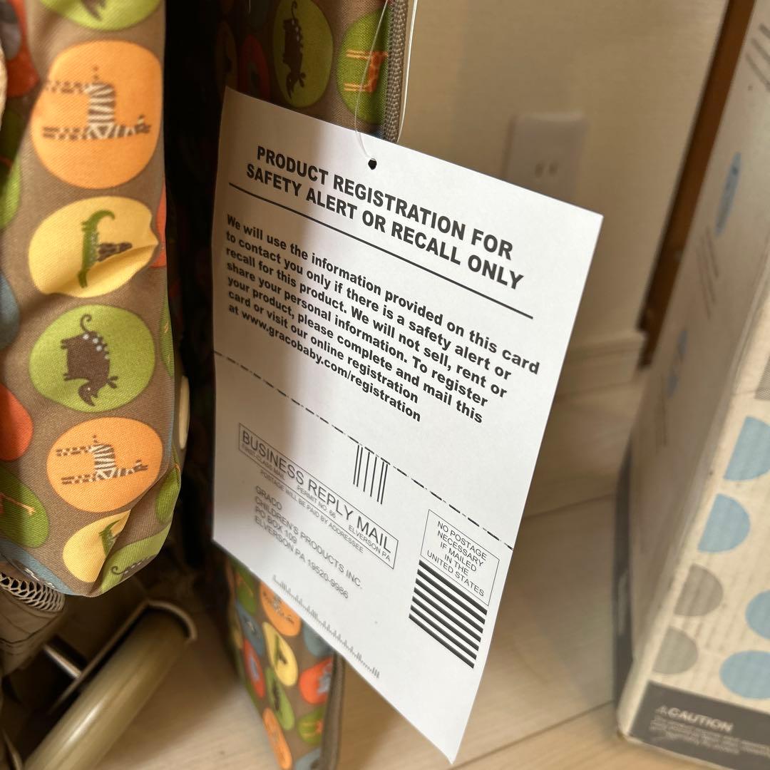 【未使用】プレイヤード ベビーサークル ベビーベッド グレコ GRACO