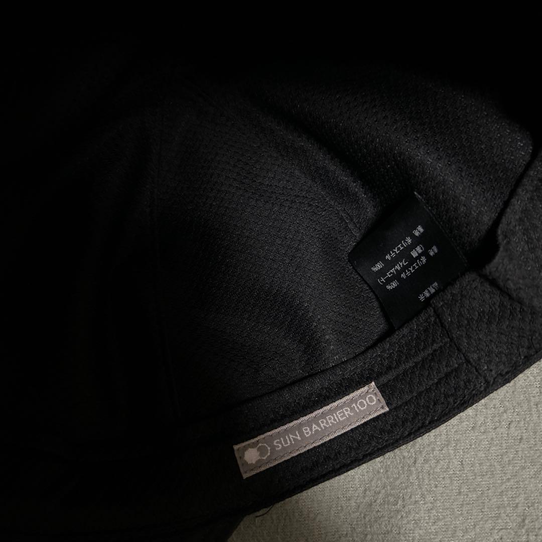 サンバリア100 ワイドキャップ ブラックMサイズ