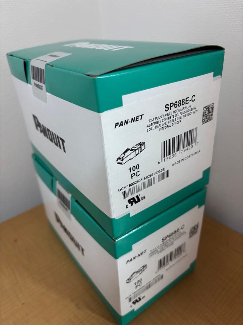 新品未開封　PANDUIT SP688E-C100個入　2箱