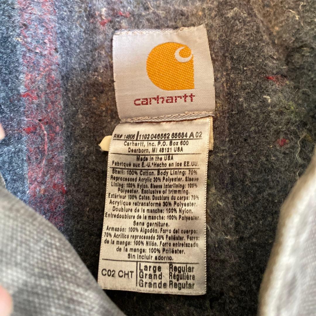 【名品】カーハート Carhartt ミシガンチョアコート C02 CHT L