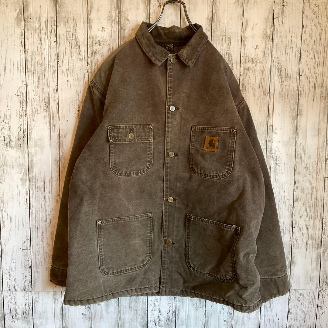 【名品】カーハート Carhartt ミシガンチョアコート C02 CHT L