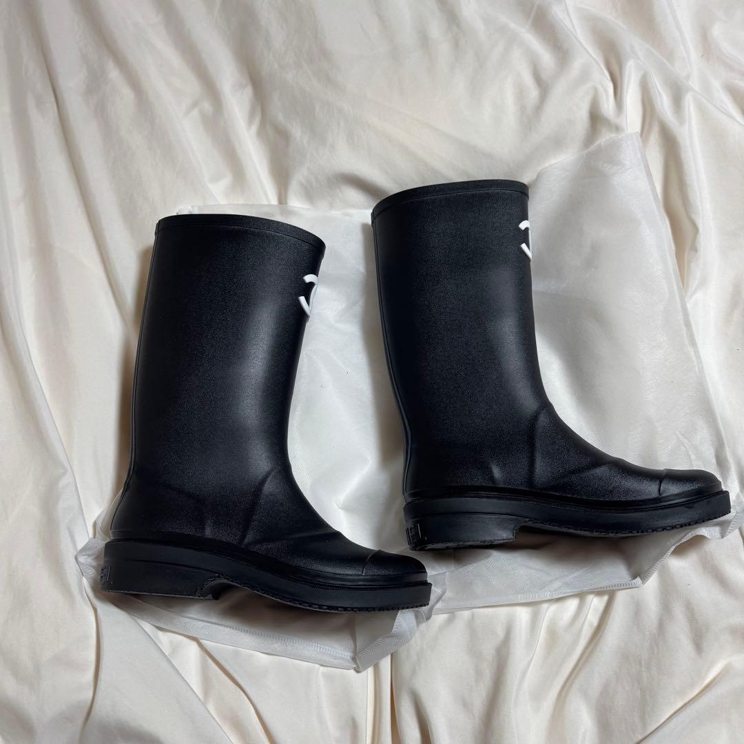 CHANEL ブラック 長靴