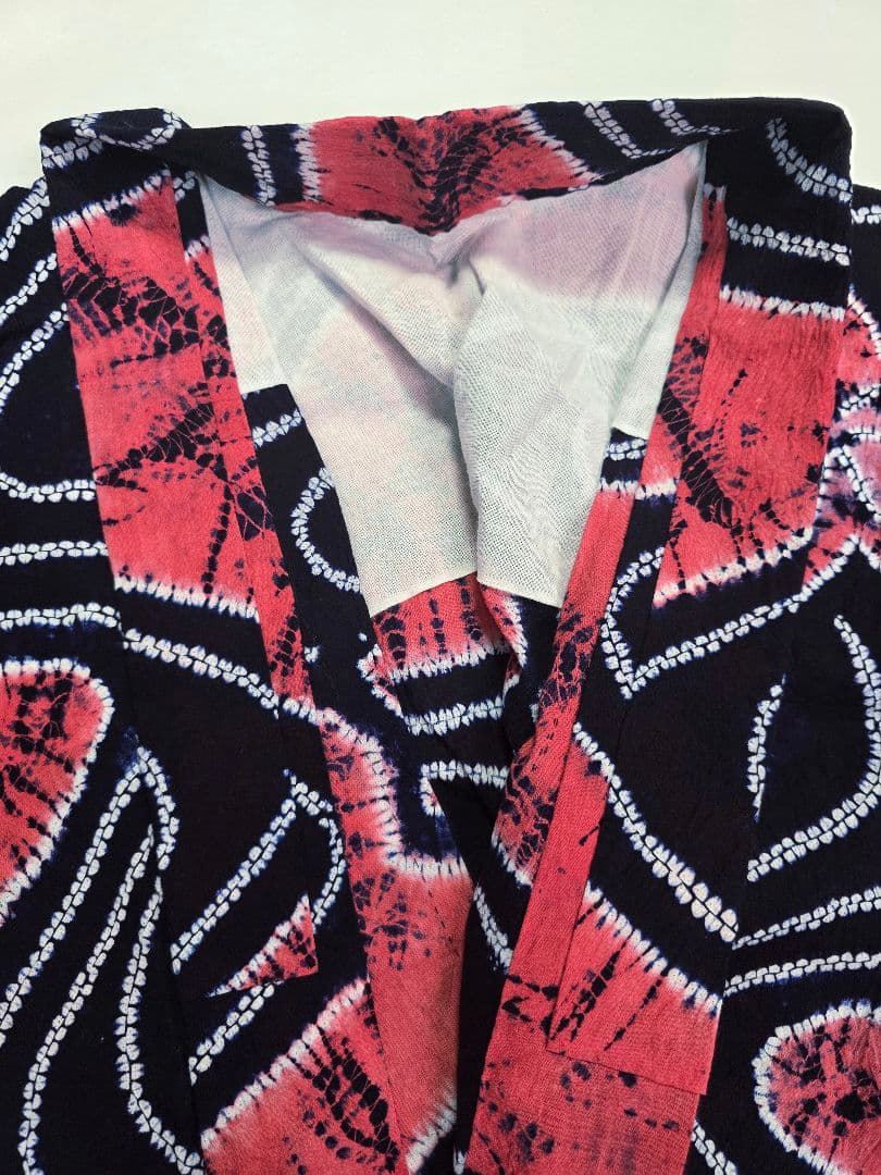 【24時間以内発送】 夏物 浴衣 有松鳴海絞り 新品未使用 竜田川 綿