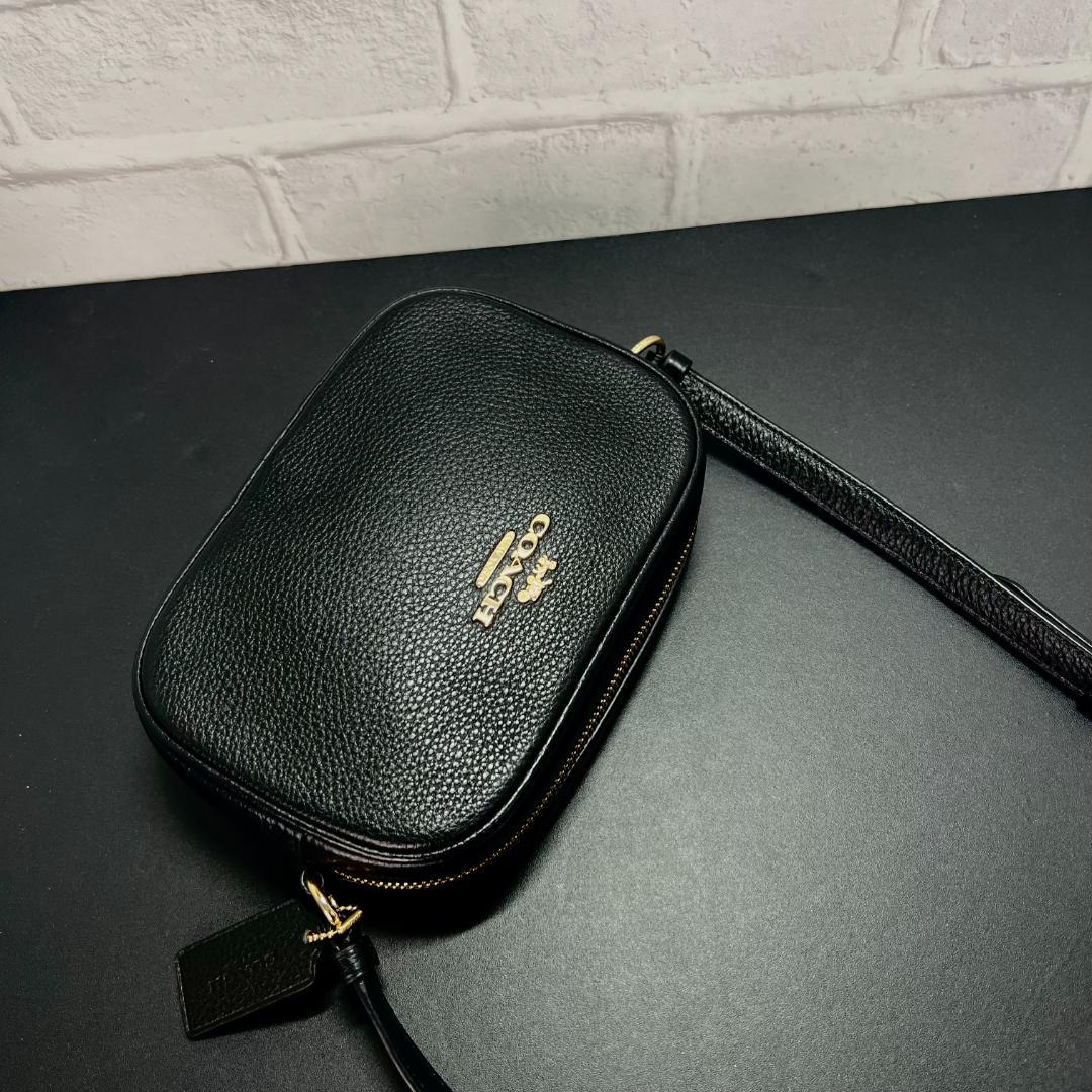 ✨正規品＆超美品‼️✨ コーチ ミニジェイミー 斜め掛け カメラバッグ ブラック