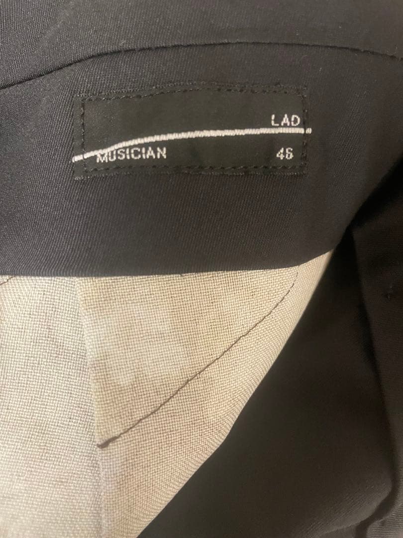 週末限定価格 LAD MUSICIAN 2TUCK WIDE FLARE ワイド