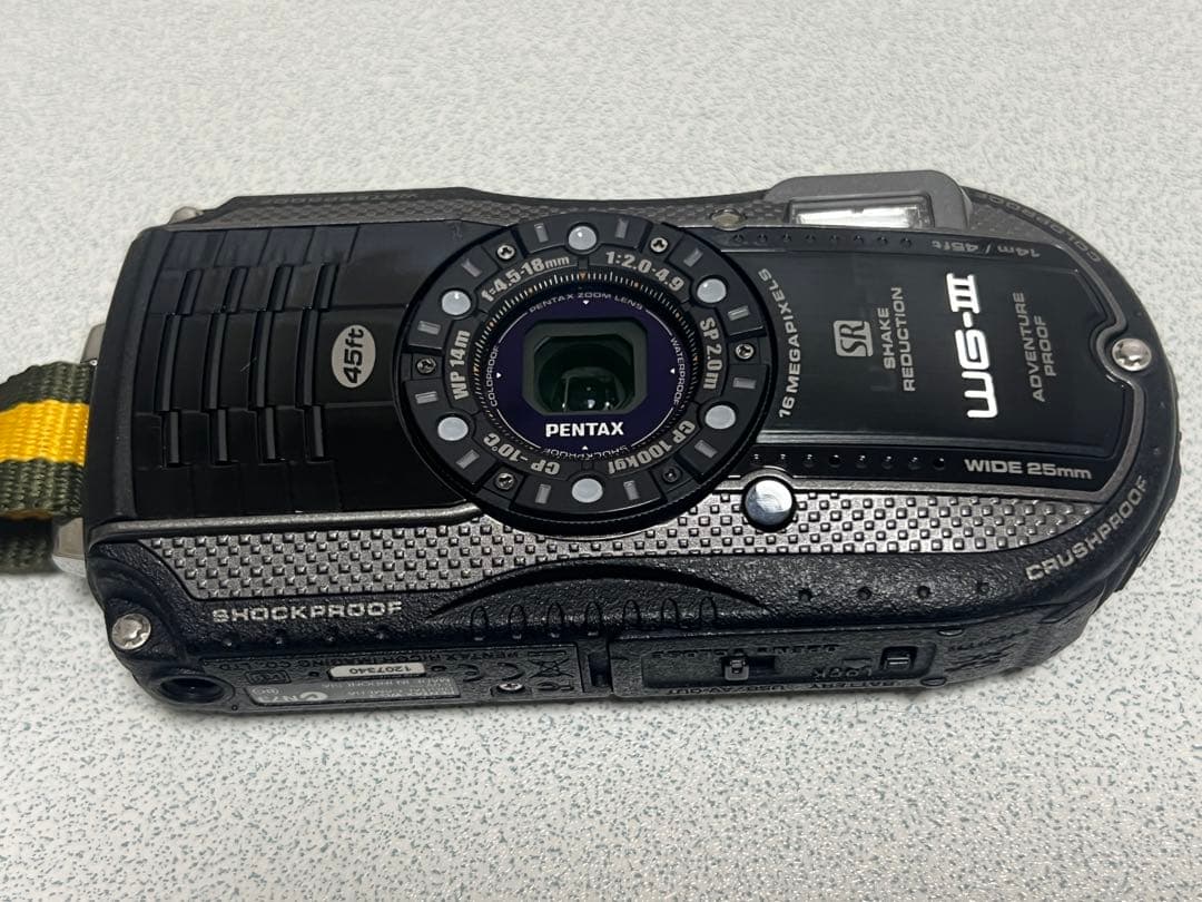 PENTAX WG-3 16メガピクセル 防水カメラ