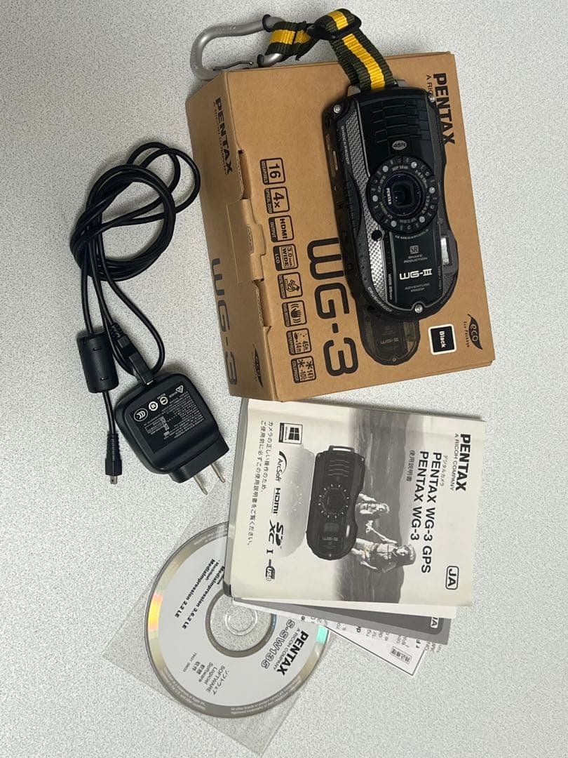 PENTAX WG-3 16メガピクセル 防水カメラ