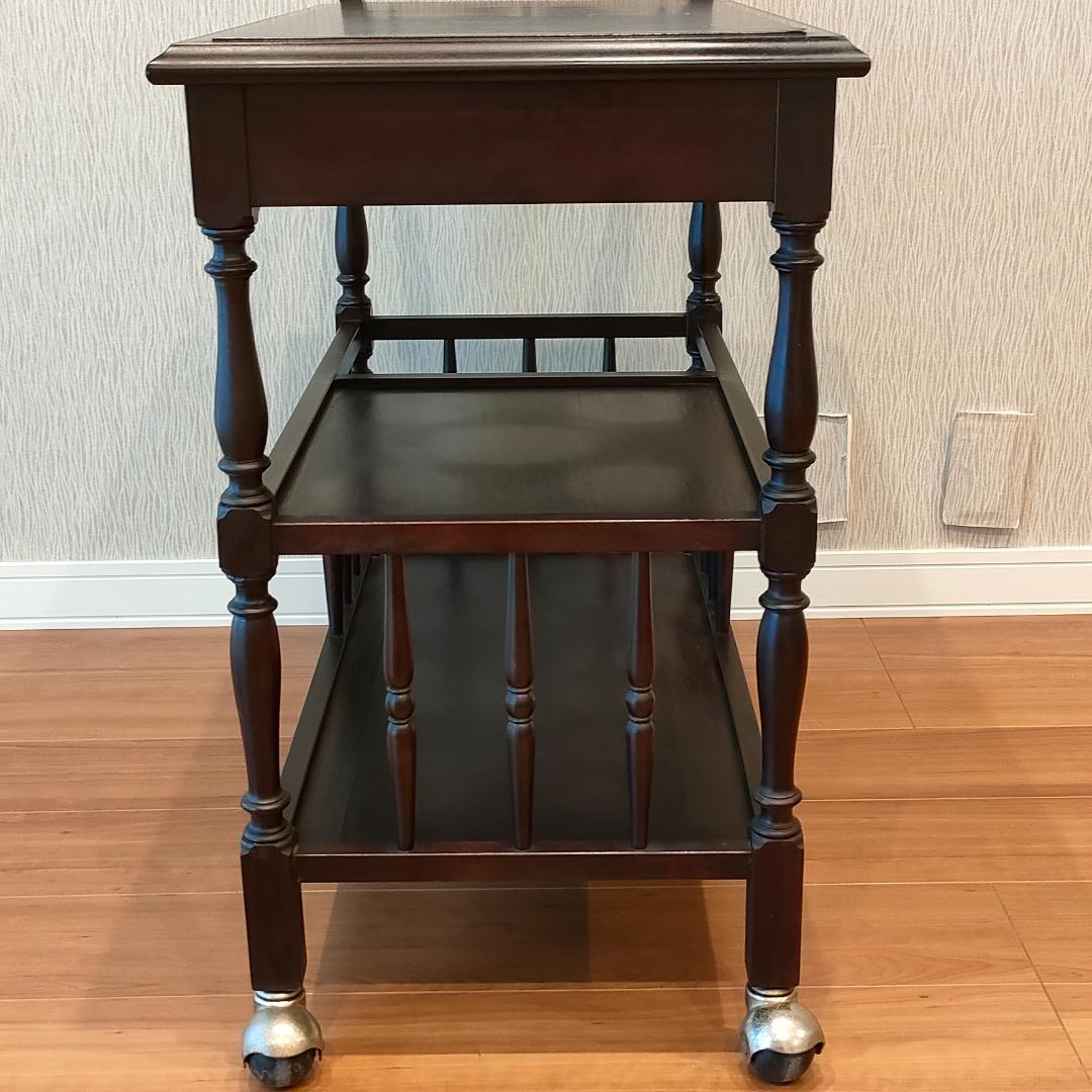 アンティーク　キッチンワゴン ティーワゴン 　A5