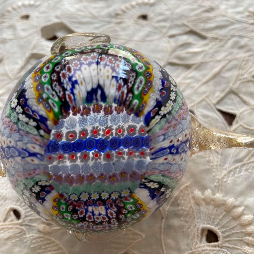 レア　ムラーノ　ベネチアンガラス　ミルフィオリ　魚