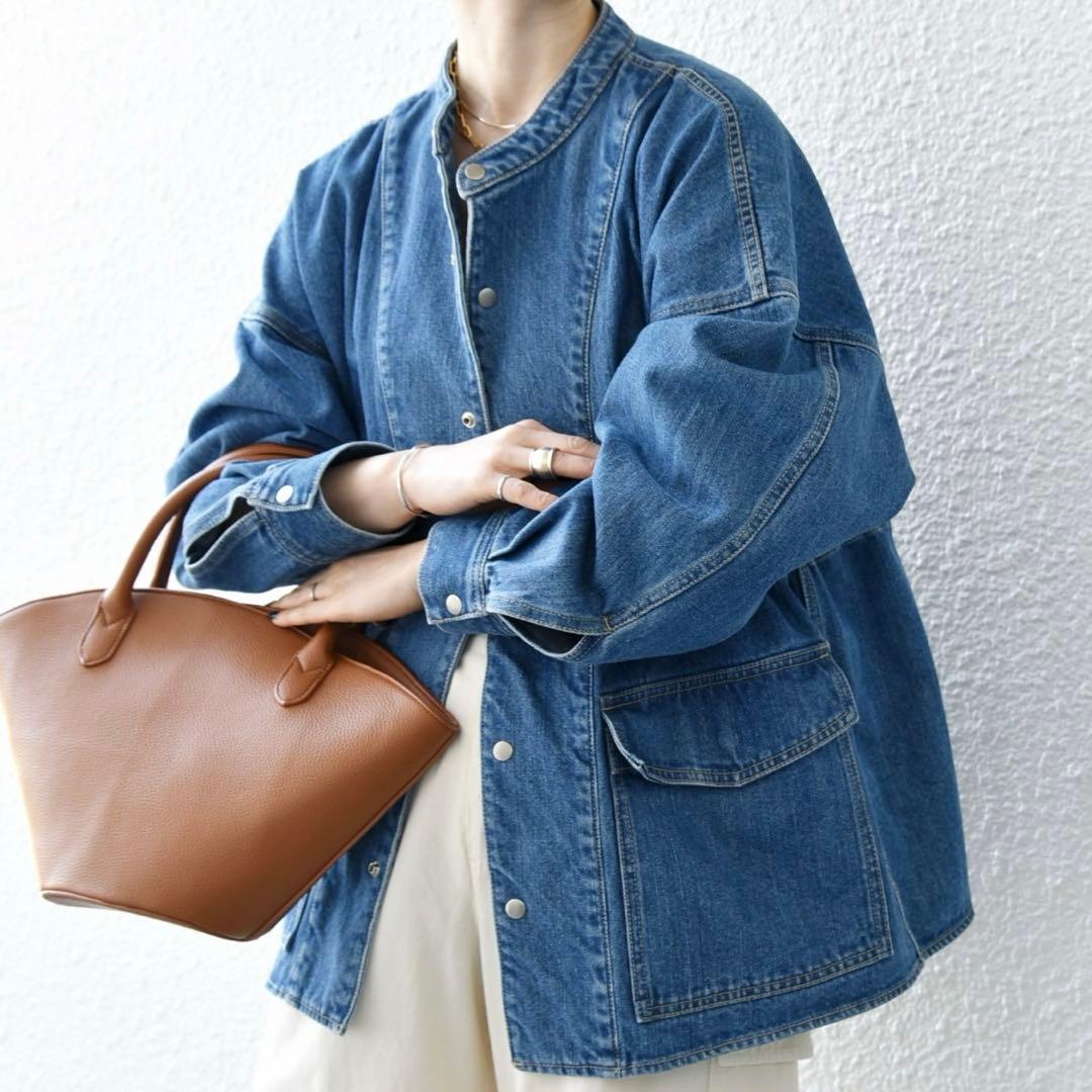 SHIPS any デニム　ワークジャケット　美品