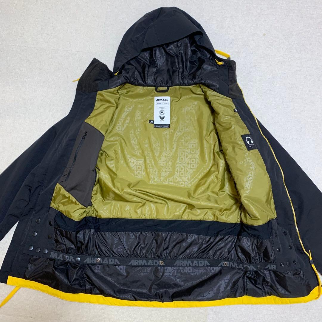 美品 XS◎ARMADA アルマダ スノージャケット スキーウェア スノボウェア