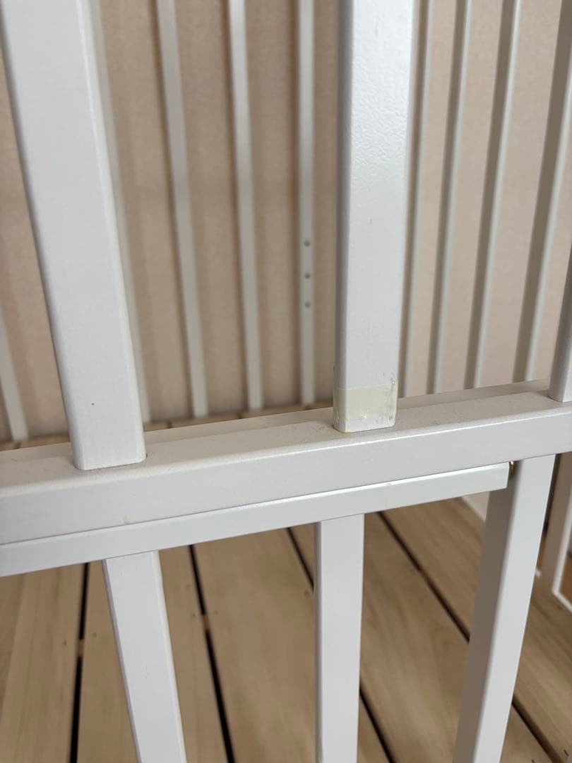 KATOJI ハイポジション　ベビーベッド ホワイト