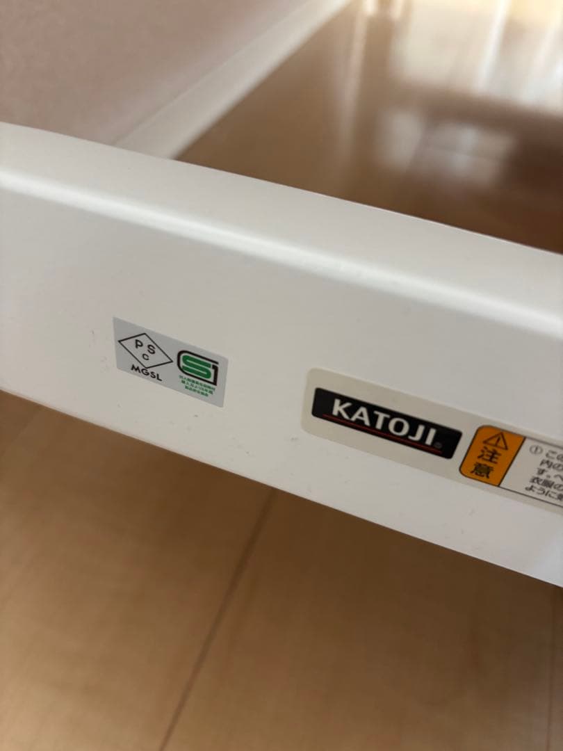 KATOJI ハイポジション　ベビーベッド ホワイト