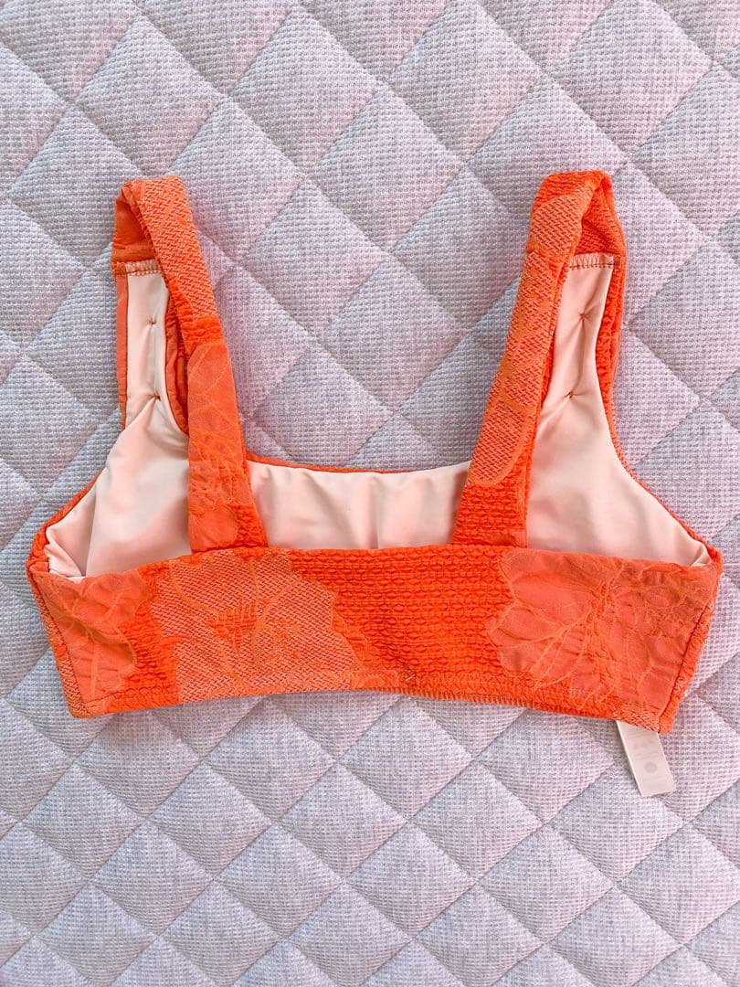 Seea シーア　新品未使用ビキニセットアップ　オレンジ