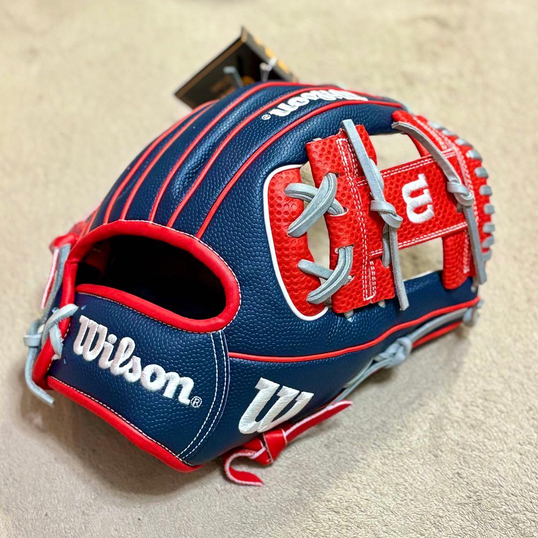 レ*ん様 【新品】 限定モデル Wilson 内野手用 86型 DUAL 軟式