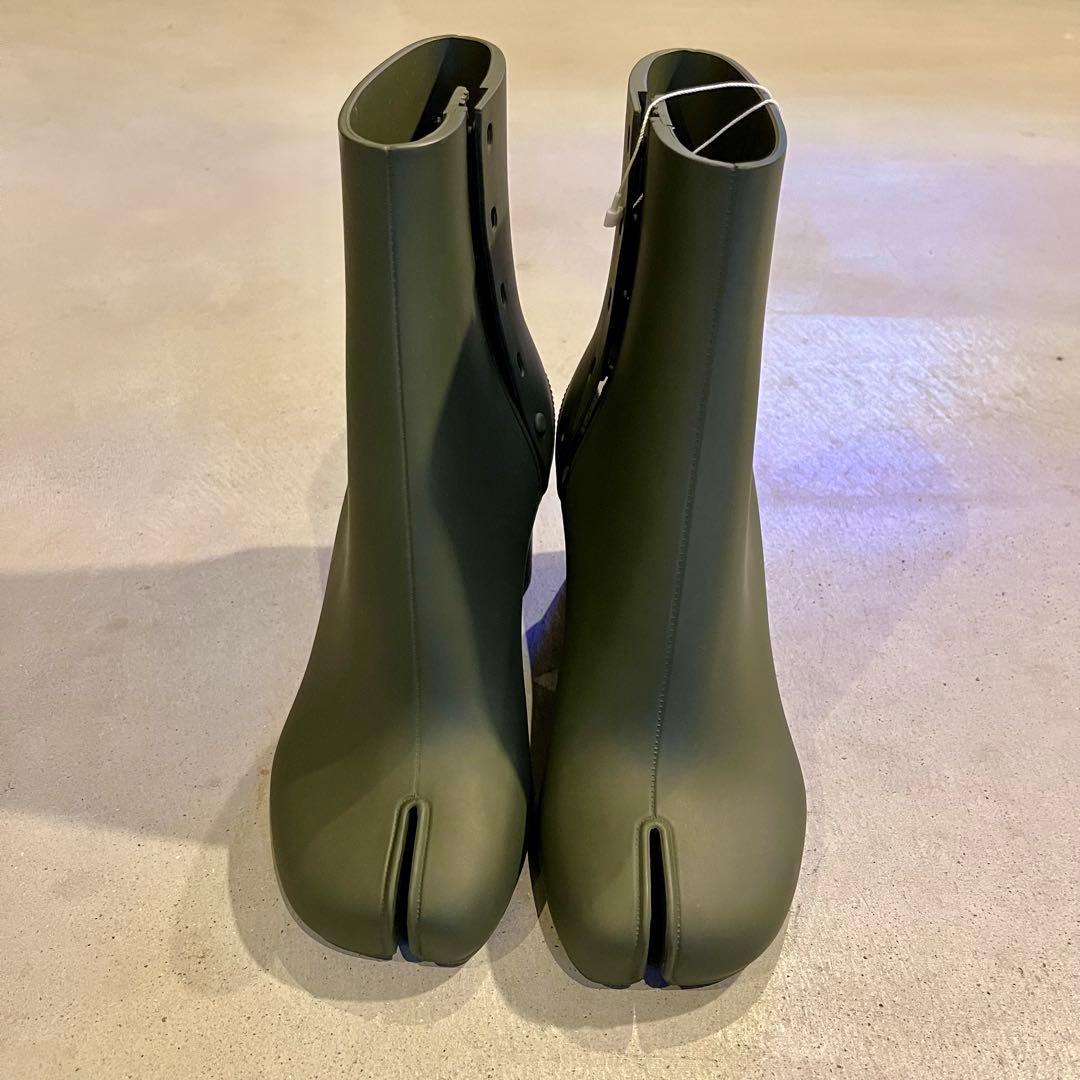 新品未使用　メゾンマルジェラ　22 足袋ブーツ　37 レインブーツ　マルジェラ