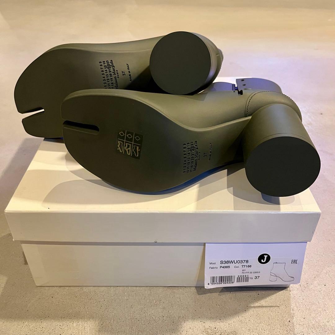 新品未使用　メゾンマルジェラ　22 足袋ブーツ　37 レインブーツ　マルジェラ