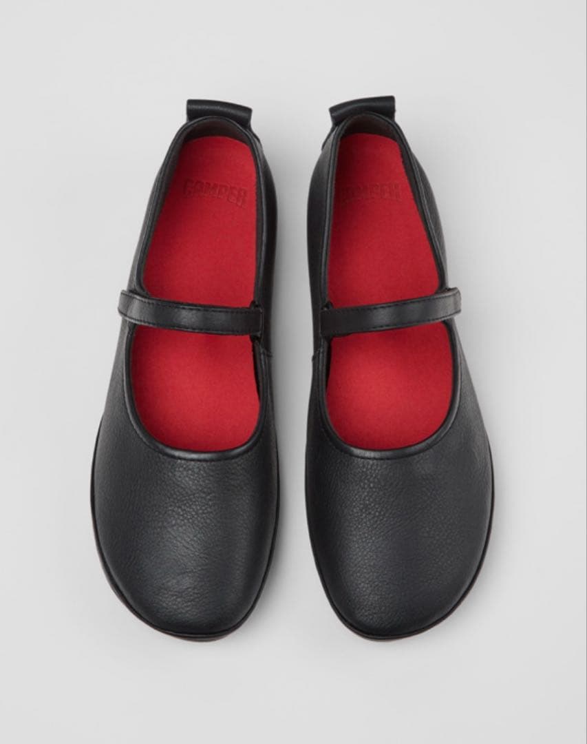 Camper ライトニナ　フラットシューズ　ブラック38