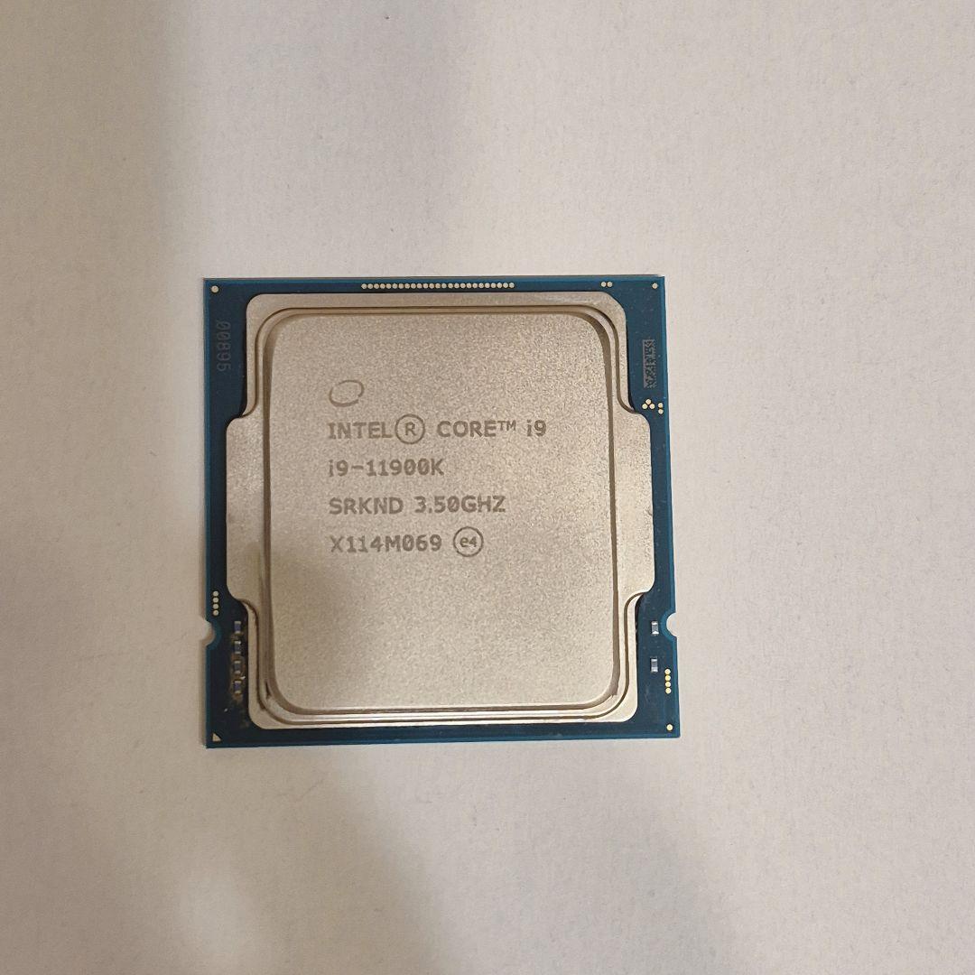 動作確認済み Core i9-11900K CPU 3.50GHz