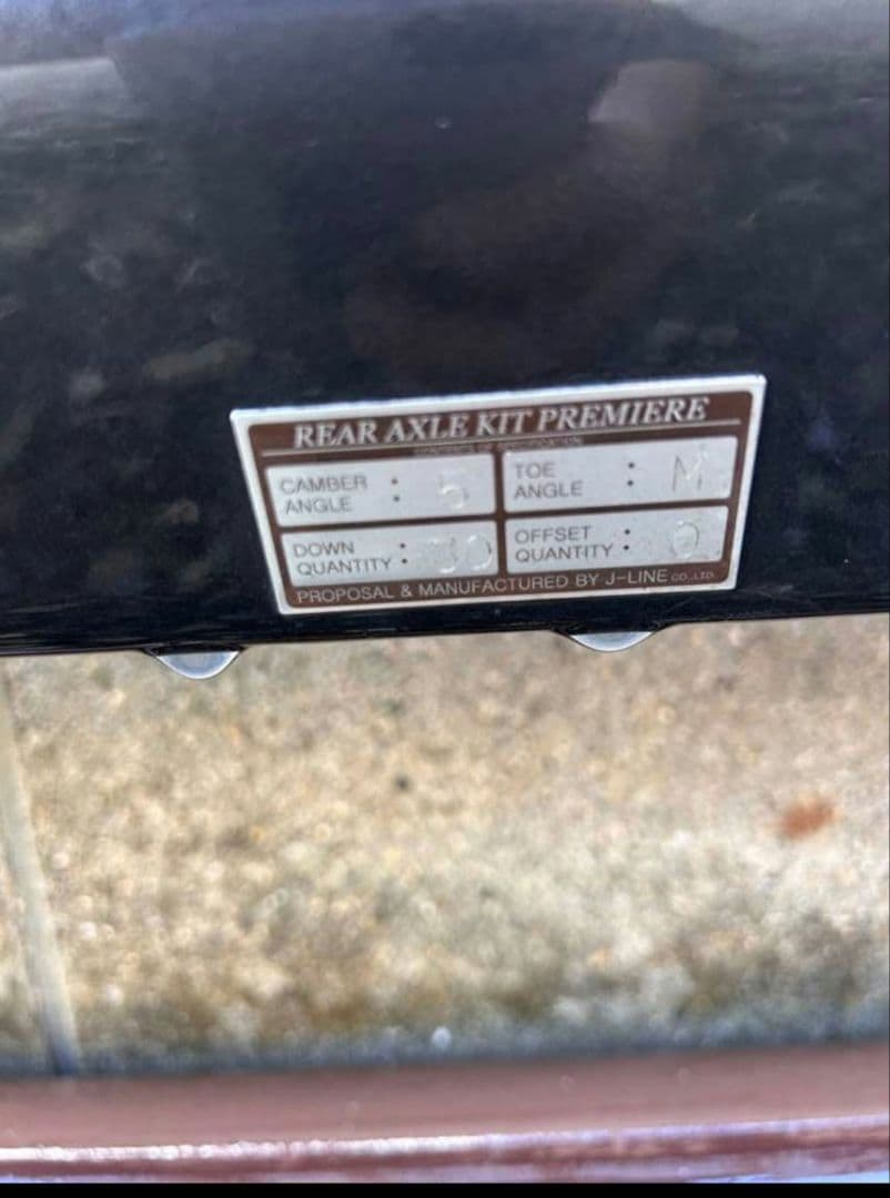 ZVW30プリウス　J-Line アクスル　5度