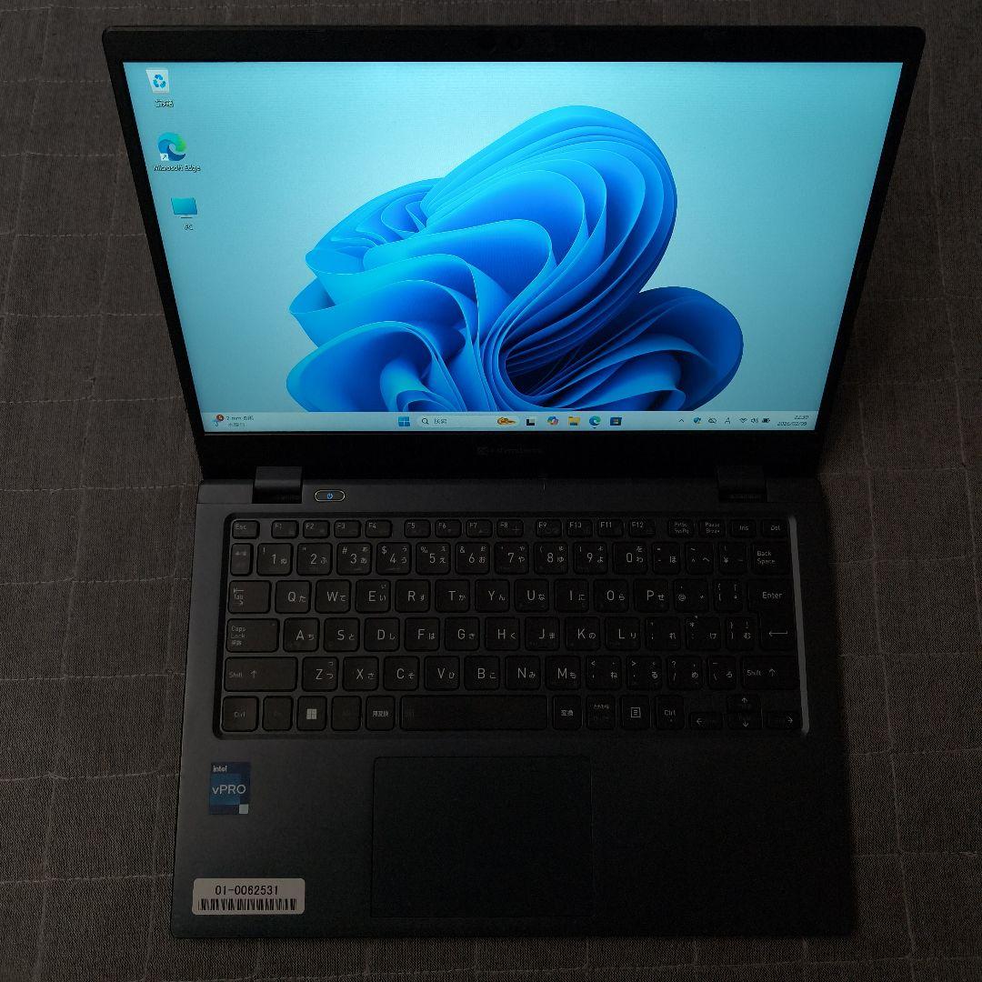 良好 Dynabook 超軽量 驚速 12世代i5 16GB 512GB 59