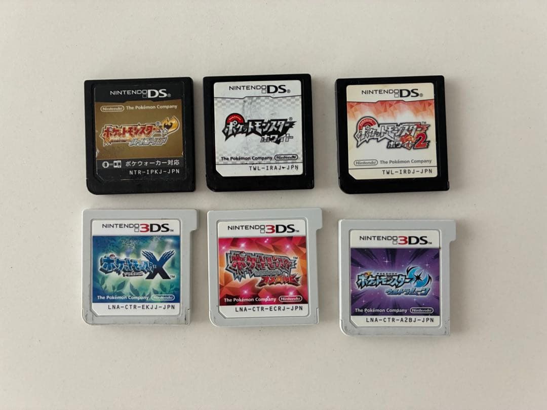 ポケモン ソフト 6タイトルセット