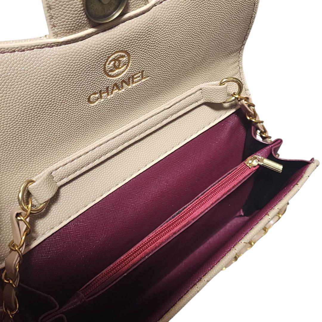 チ*コ様 CHANEL　長財布　チェーンウォレット　キルティング　ノベルティ