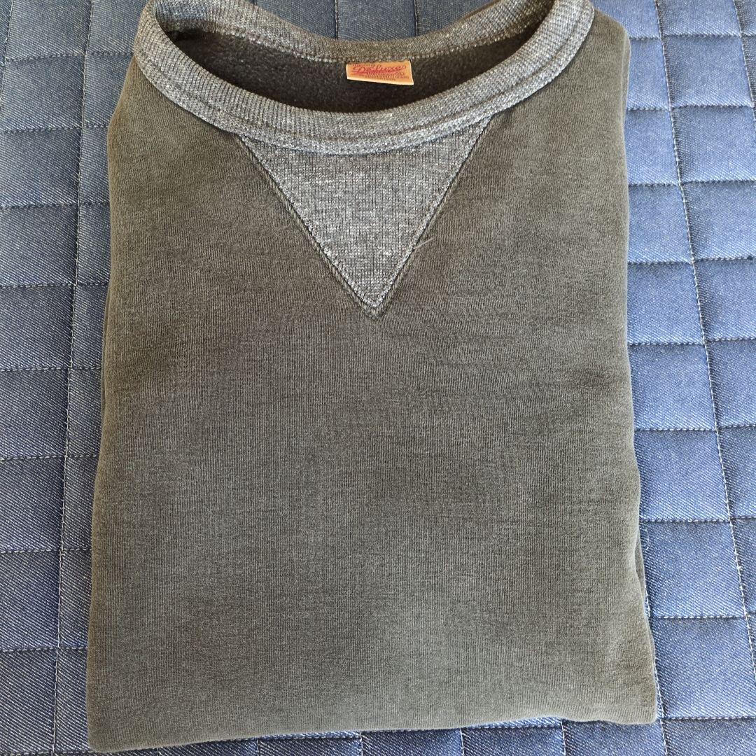 Deluxe Wareコットン100% XL Vネック スウェット