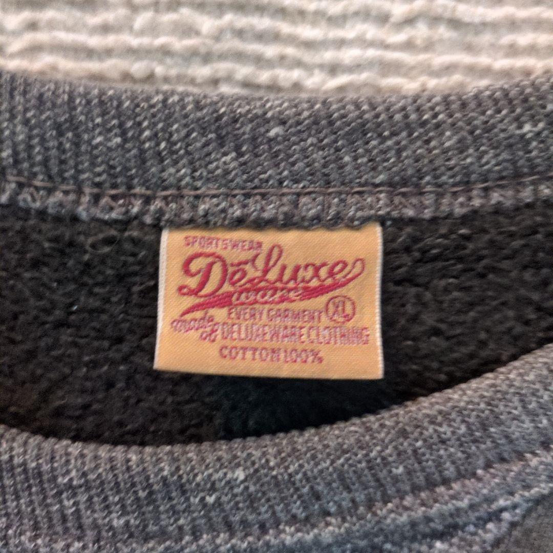 Deluxe Wareコットン100% XL Vネック スウェット