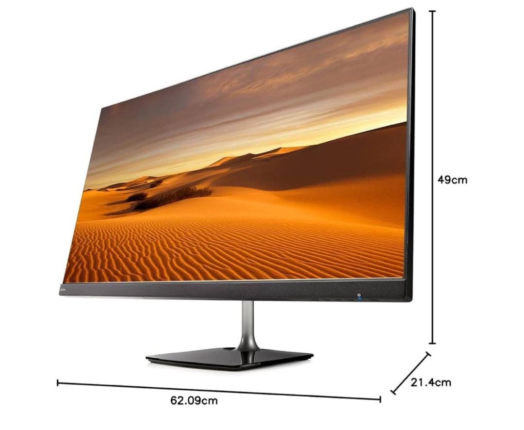 HP 27型ワイド液晶モニター/ディスプレイN270h/フルHD IPSパネル/